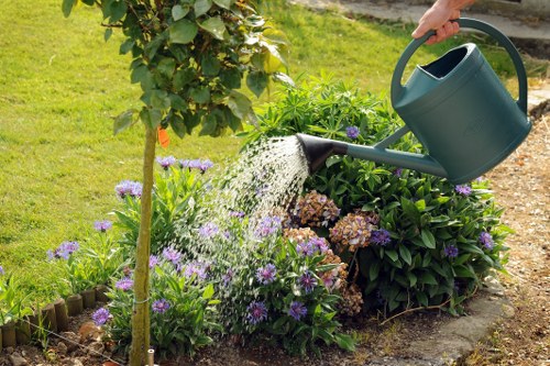 Sustainable landscaping practices in Feltham